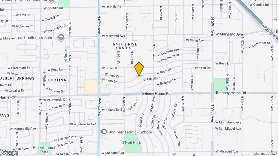 6353 W Keim Dr Map and Location Details