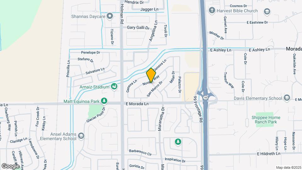 9625 Perino Dr Map and Location Details