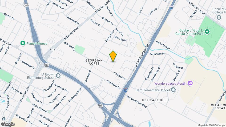 8212 Sam Rayburn Dr Map and Location Details