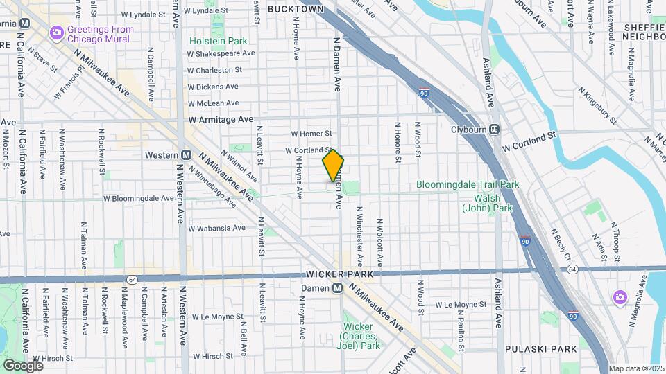 1804-1808 W Churchill St Map and Location Details