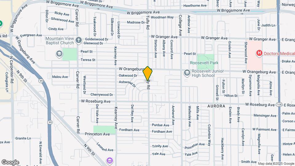 1324 Del Rey Ave Map and Location Details