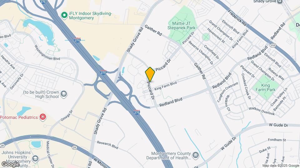 1458 Piccard Dr Map and Location Details