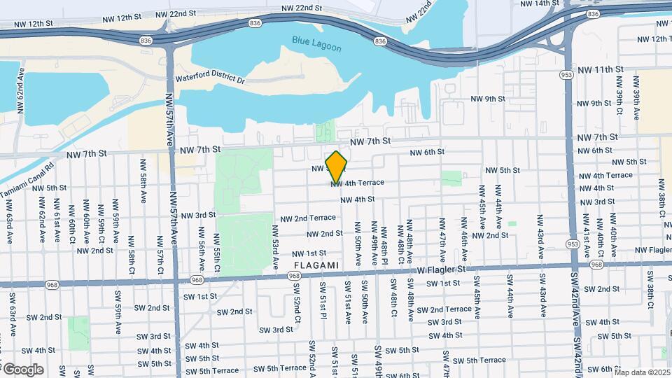 430 NW 51st Ave Map and Location Details