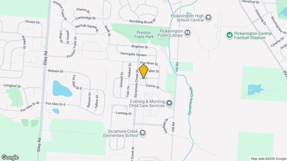 415 Vanderbuilt St Map and Location Details