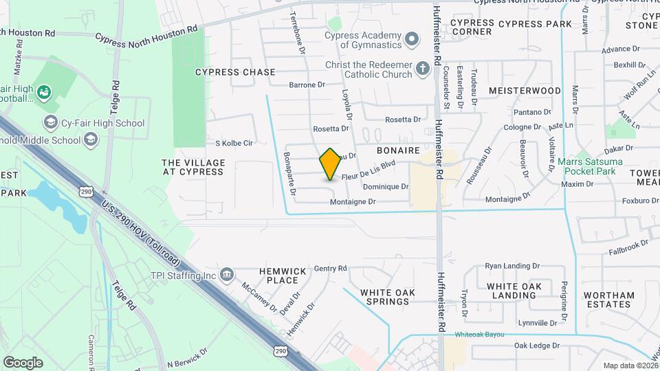 14222 Laffite Dr Map and Location Details