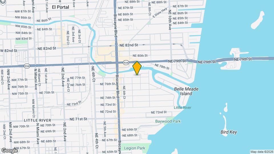 723 NE 77th St Map and Location Details