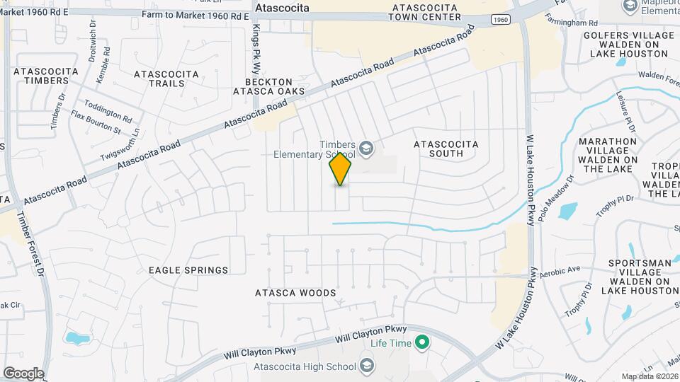18702 Timber Way Dr Mapa y Detalles de la Ubicación