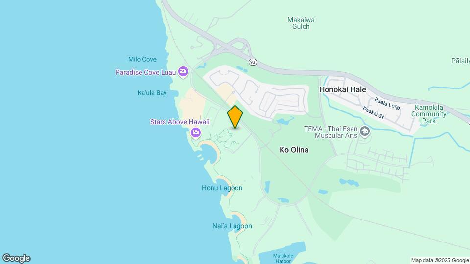 92 Aliinui Dr Map and Location Details