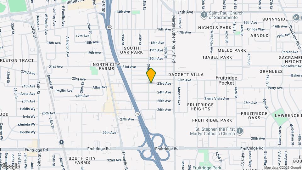 3602 23rd Ave Mapa y Detalles de la Ubicación