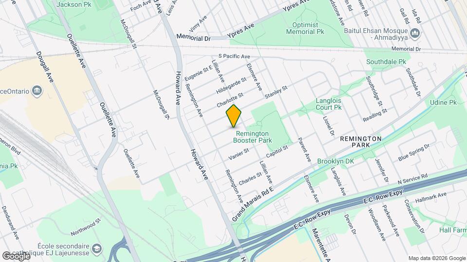 663 Alexandrine St Map and Location Details