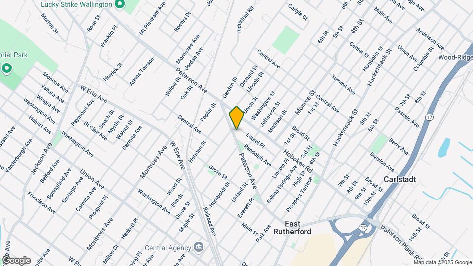 391 Paterson Ave Mapa y Detalles de la Ubicación
