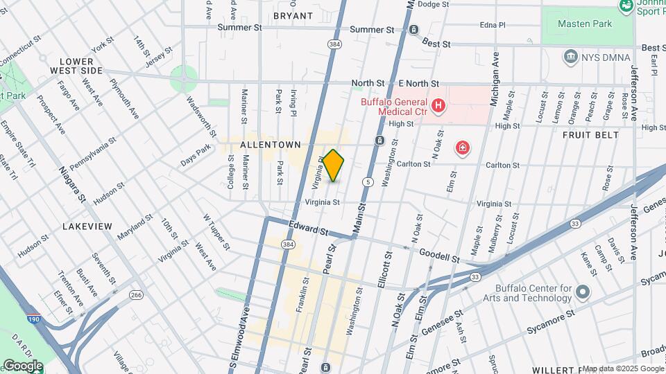 437 Franklin St, Unit Suite 3 Map and Location Details