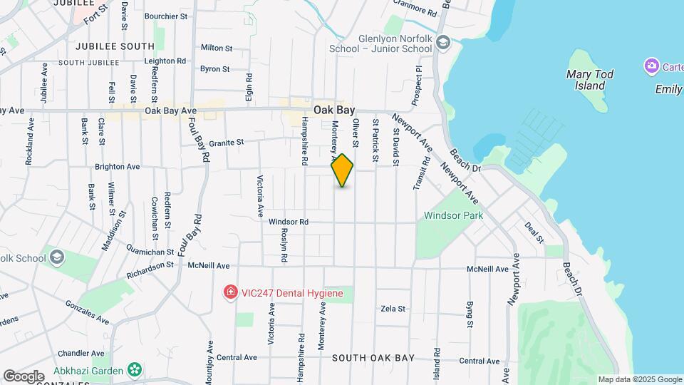 1217 Monterey Av Map and Location Details