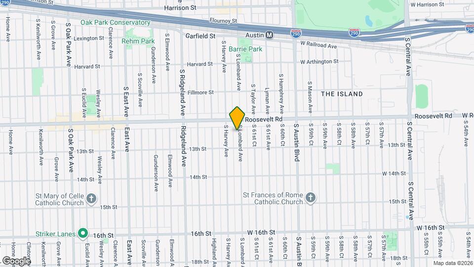 1220 S Lombard Ave Map and Location Details