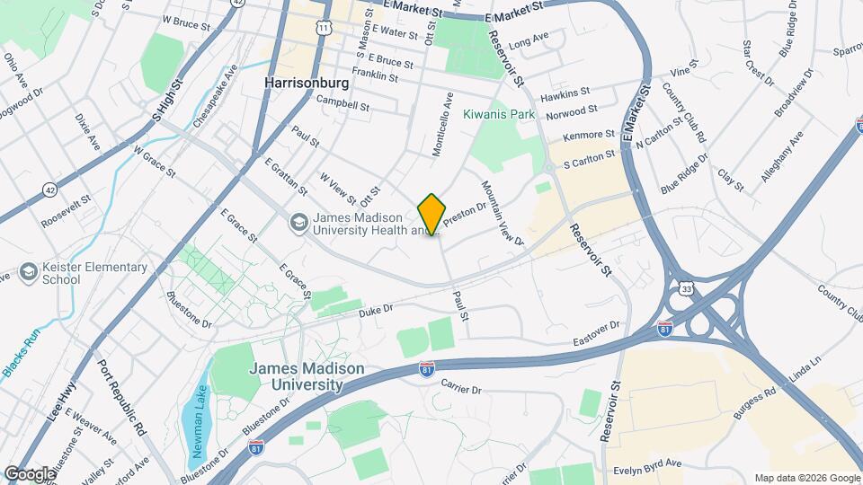 511 Paul St, Unit B Mapa y Detalles de la Ubicación