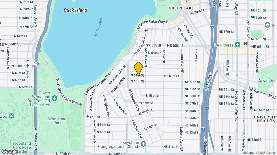 2137 N 61st St Map and Location Details