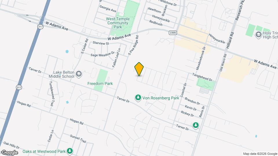 613 Thistle Brook Drive Map and Location Details