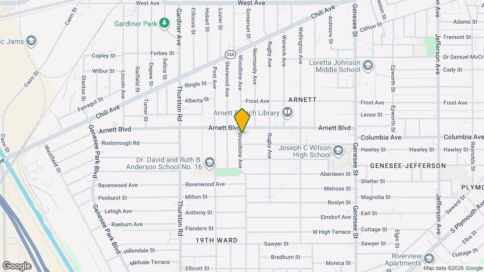 256-258-258 Woodbine Ave Map and Location Details