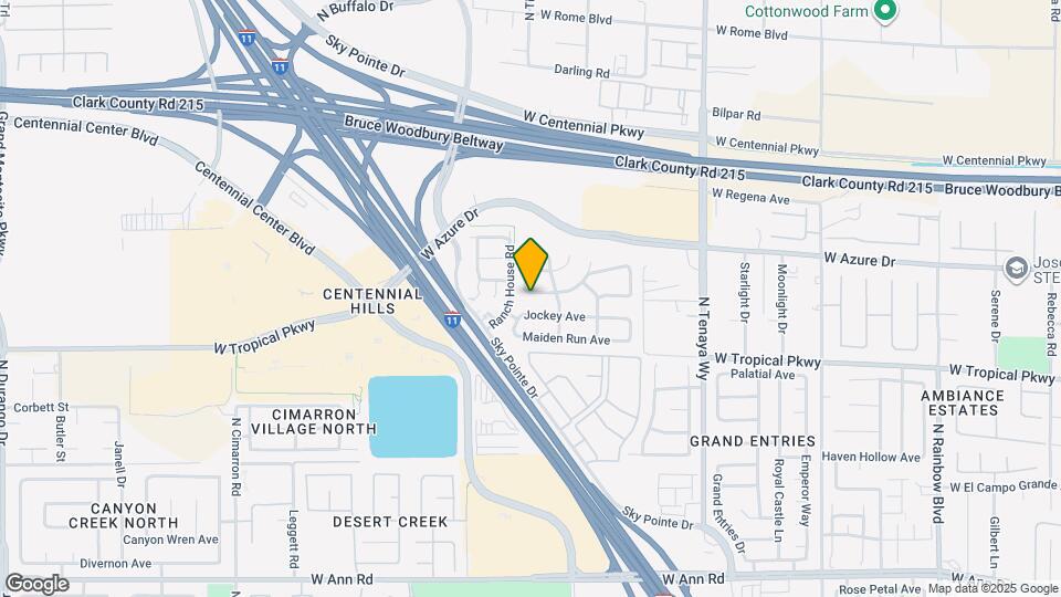 7525 Hickory Hills Dr Map and Location Details