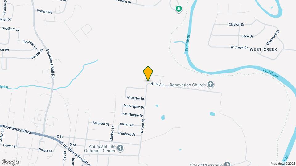 2404 N Ford St Map and Location Details