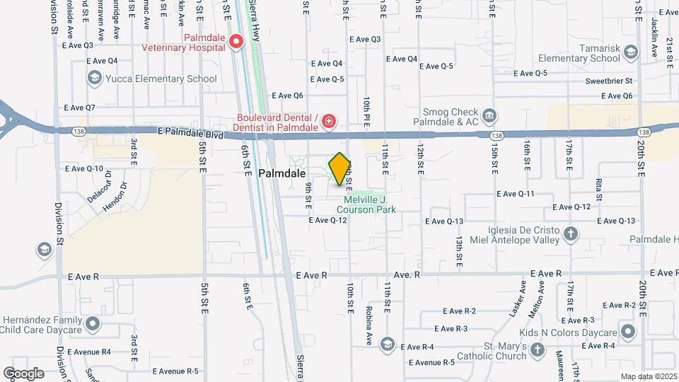 Palo Verde Terrace 55+ Senior Apartments Map and Location Details