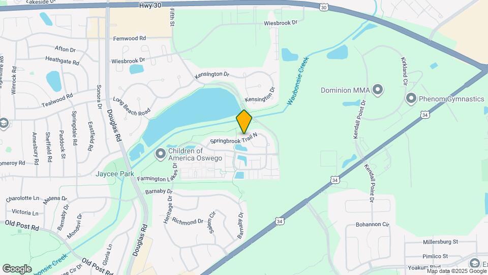 571 Springbrook Trail N Map and Location Details