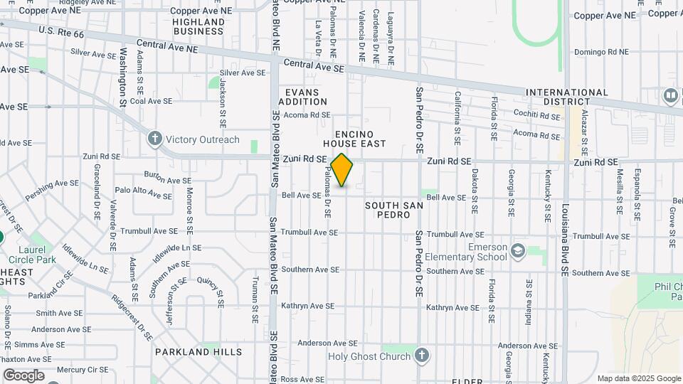 545 Alvarado Dr SE Map and Location Details