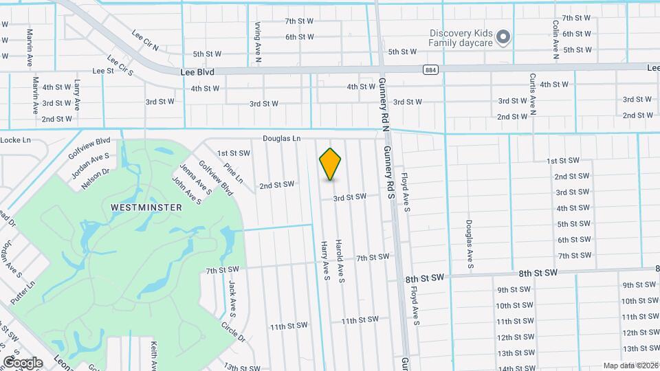 134 Harold Ave S Map and Location Details