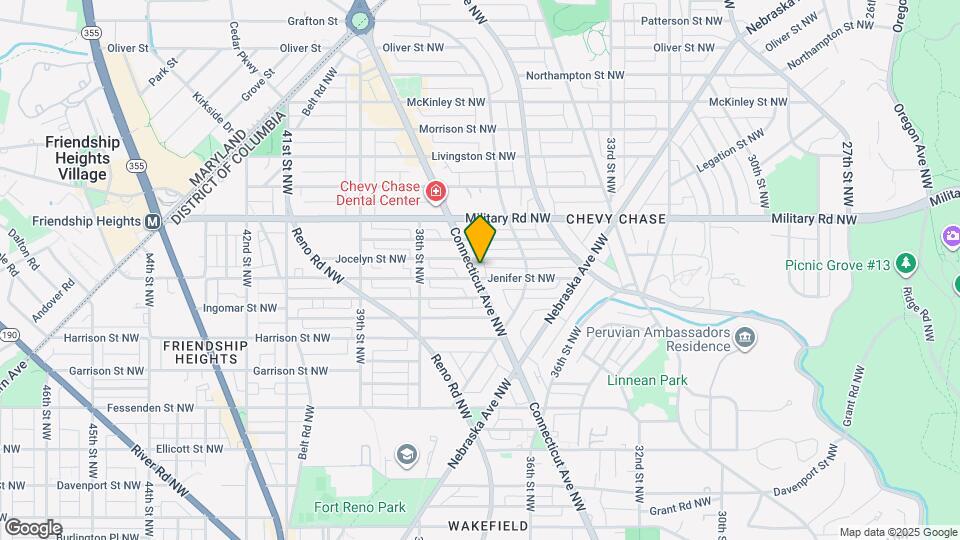 5305 Connecticut Ave NW Map and Location Details