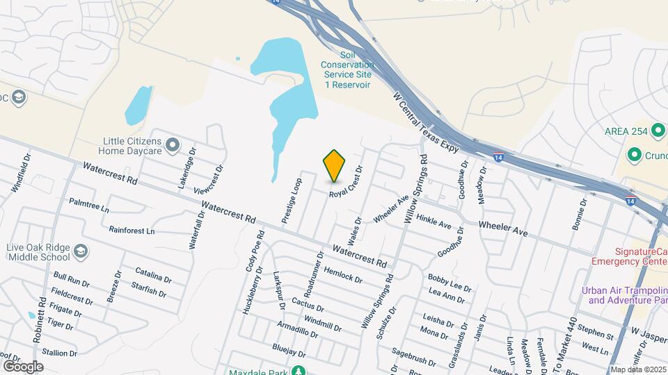 1223 Westway Cir Map and Location Details