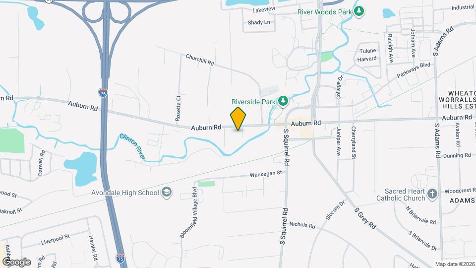 34 Cross St, Unit 34 Cross St #1 Auburn Hills MI 48326 Map and Location Details