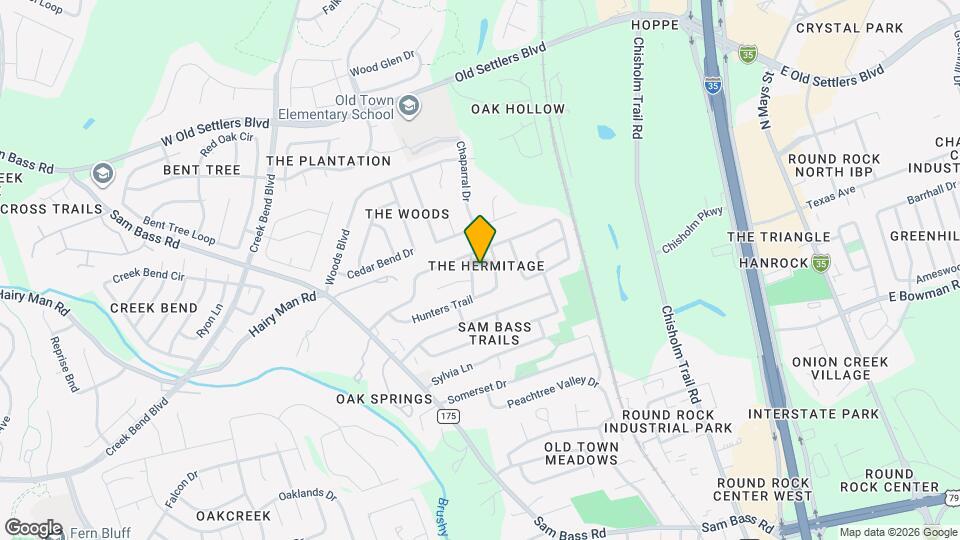 1809 Fawn Ridge Trail Map and Location Details