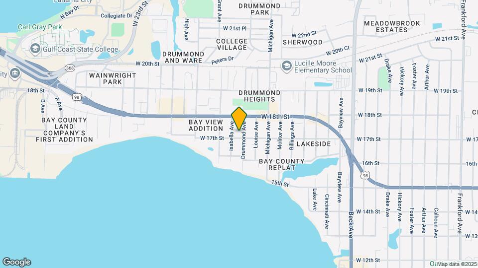 3900 W 17th St Map and Location Details