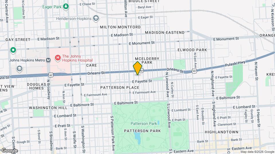 212 N Luzerne Ave Mapa y Detalles de la Ubicación