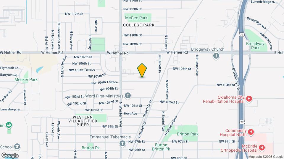 849 NW 104th St Map and Location Details