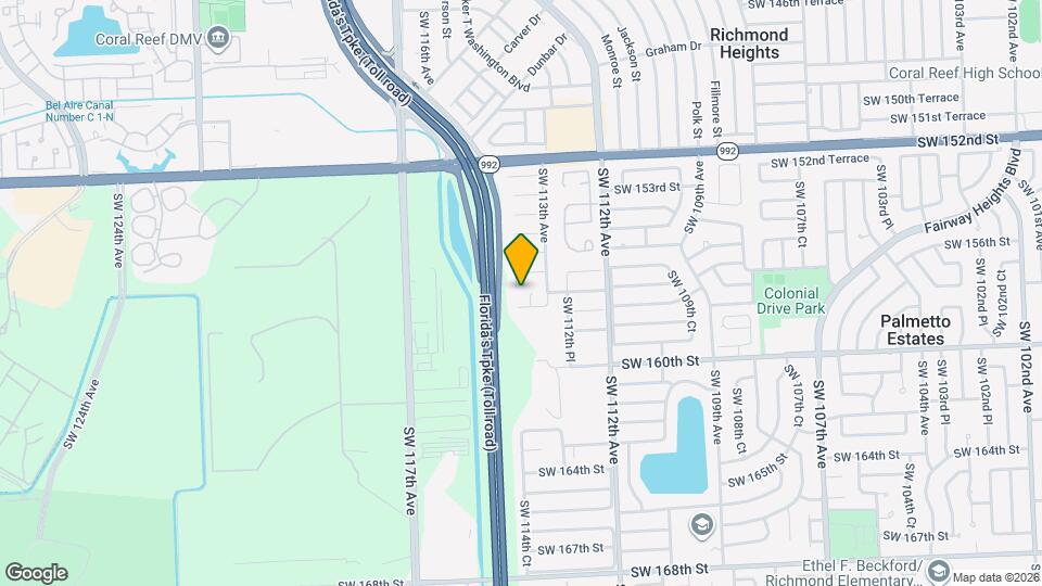 15647 SW 113th Pl Map and Location Details