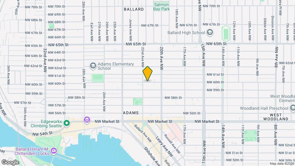 2045 NW 60th St Map and Location Details