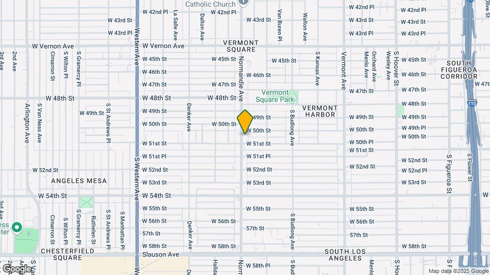 5016 Normandie Ave Map and Location Details