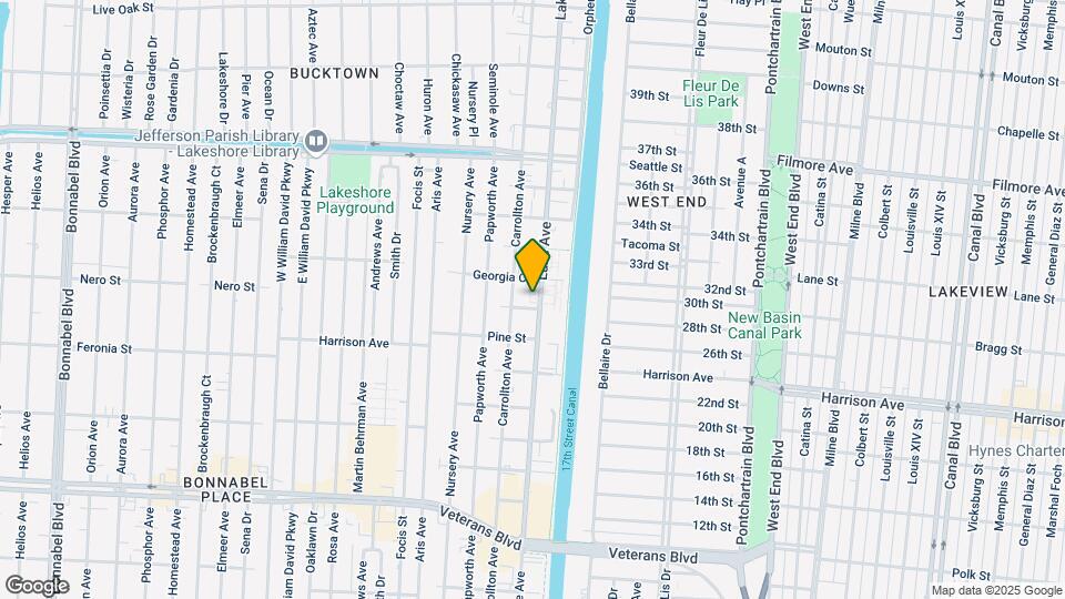 1228-1236 Lake Ave Map and Location Details