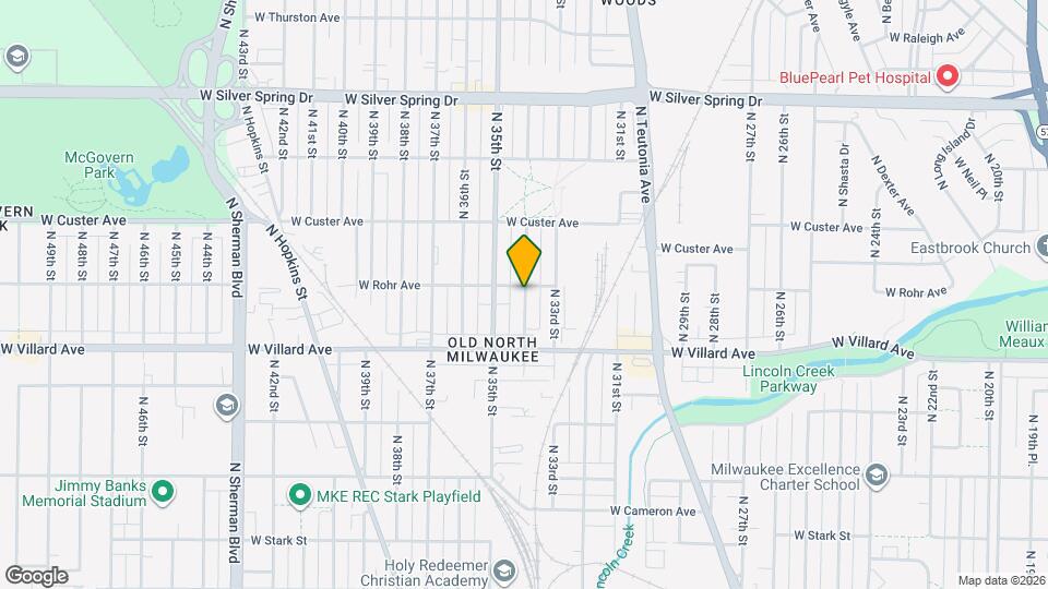 5275 N 34th St Map and Location Details