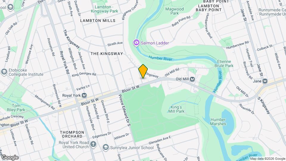 5 Kingscourt Dr Map and Location Details