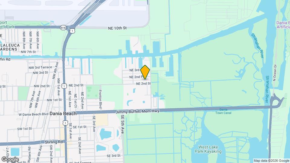 633 NE 2nd St Map and Location Details