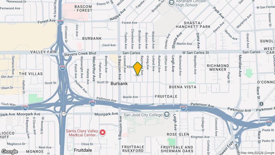 472 Arleta Ave, Unit B Mapa y Detalles de la Ubicación
