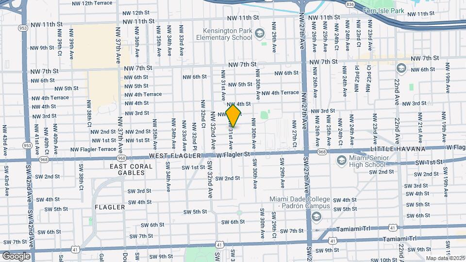 3091 NW 1st St Map and Location Details