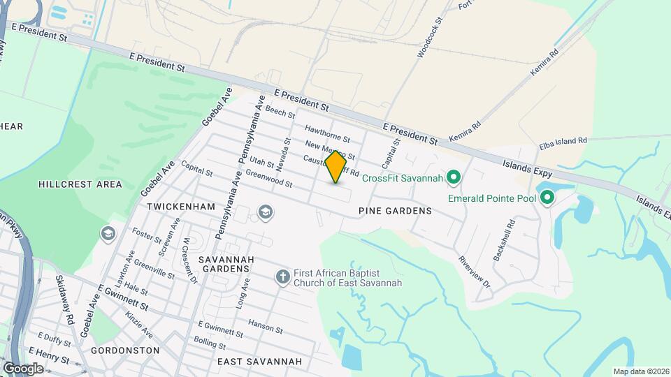 2227 Utah St Map and Location Details