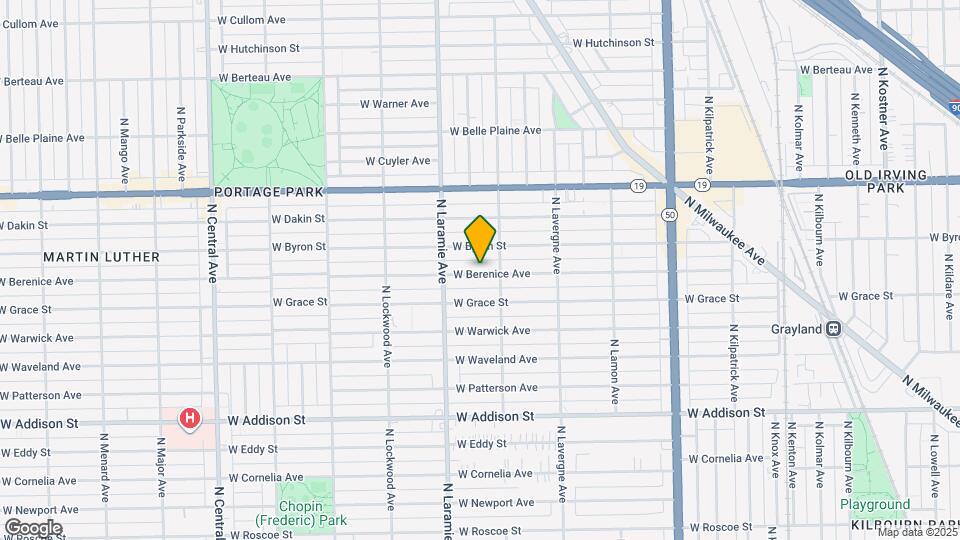 5124 W Berenice Ave Map and Location Details