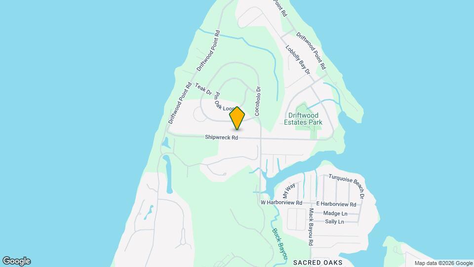 130 Shipwreck Rd Map and Location Details