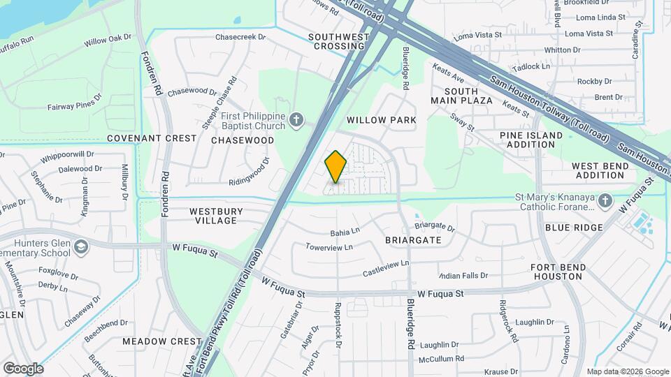 6975 Chasewood Dr Map and Location Details