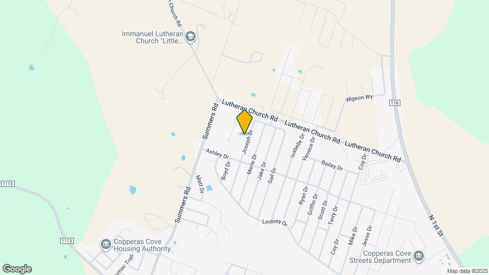 2501 Joseph Dr Map and Location Details