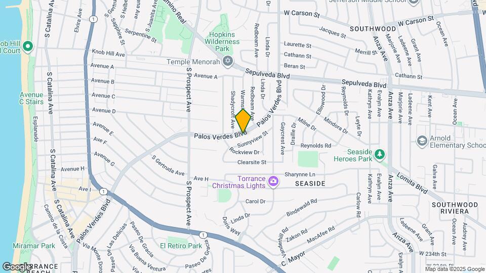 5608 Palos Verdes Blvd Map and Location Details